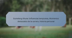 Itumeleng Khune: Influencias tempranas, Momentos destacados de la carrera, Historia personal