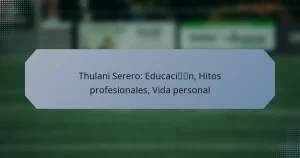 Thulani Serero: Educación, Hitos profesionales, Vida personal